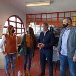 VISITA DE LA CONSEJERA INSULAR DE EDUCACIÓN Y JUVENTUD