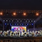 BRILLANTE BROCHE DE ORO CON LOS SABANDEÑOS Y EL TORMENTO