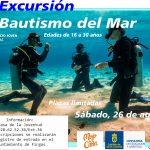 Juventud te invita a participar en la actividad ‘Bautismo del mar’ el próximo sábado