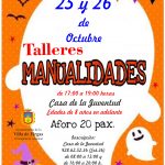 Juventud te invita a participar en el ‘Taller de Manualidades-Halloween’