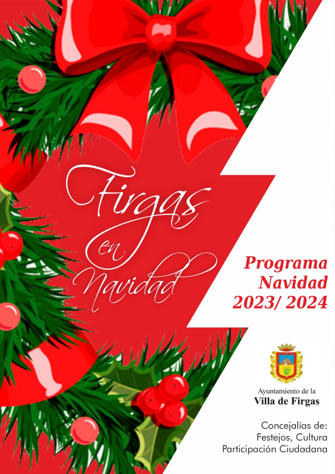 Firgas publica el programa de Navidad - Villa de Firgas