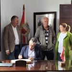 El consejero de Empleo y Desarrollo Local del Cabildo visita Firgas