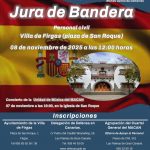 Firgas acoge una Jura de Bandera Civil y un concierto de la MACAN del Ejército del Aire